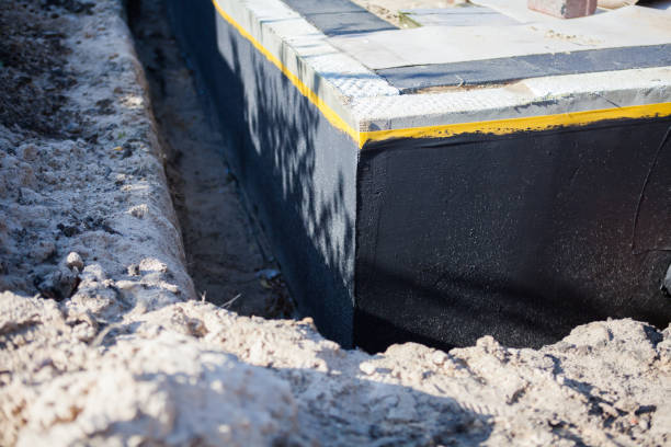 SJ Waterproofing Pros completing home waterproofing near Trafalgar, IN