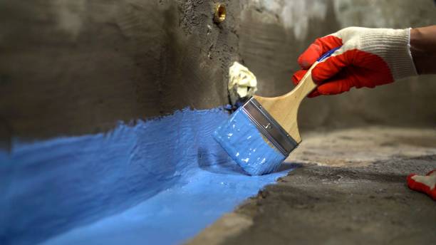 SJ Waterproofing Pros commercial waterproofing team near Trafalgar, IN